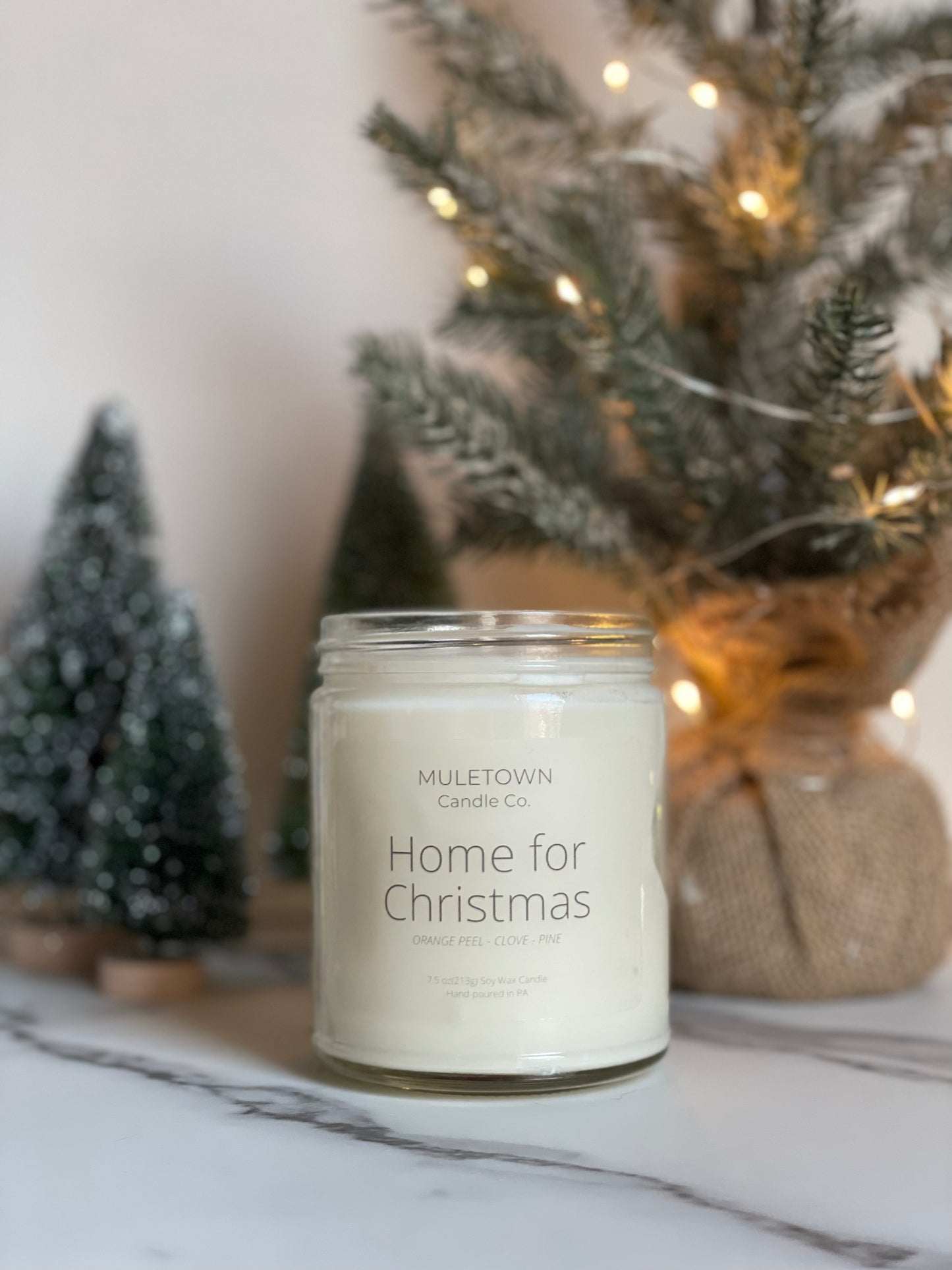 Home for Christmas Candle