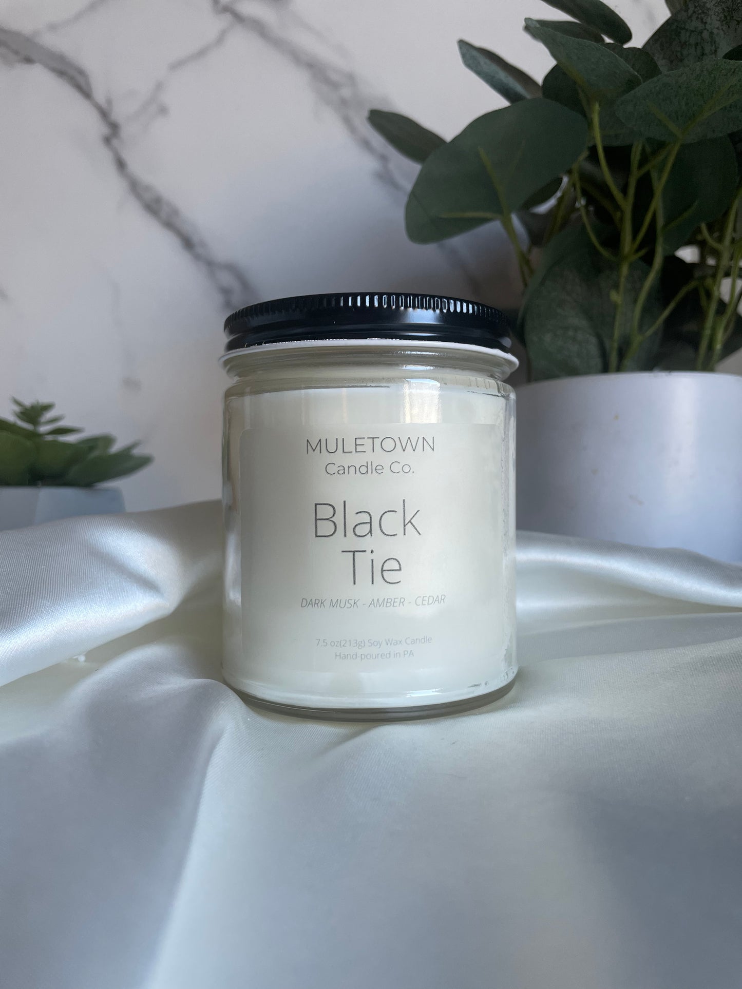 Black Tie Candle