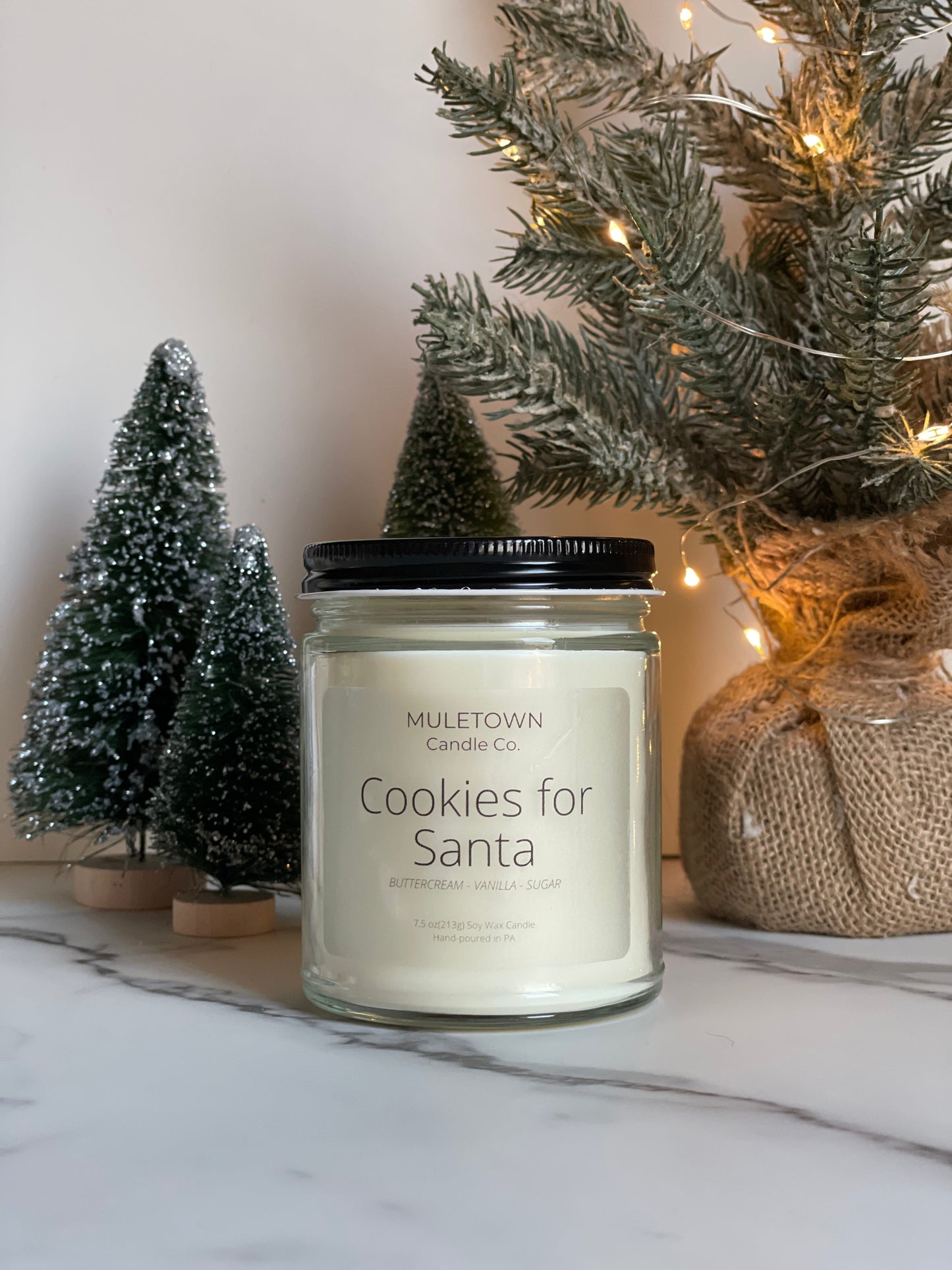 Cookies for Santa Candle