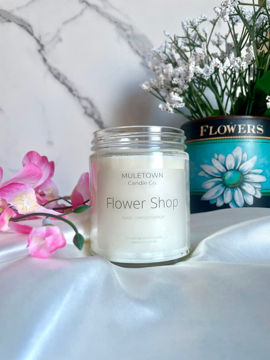 Flower Shop Candle