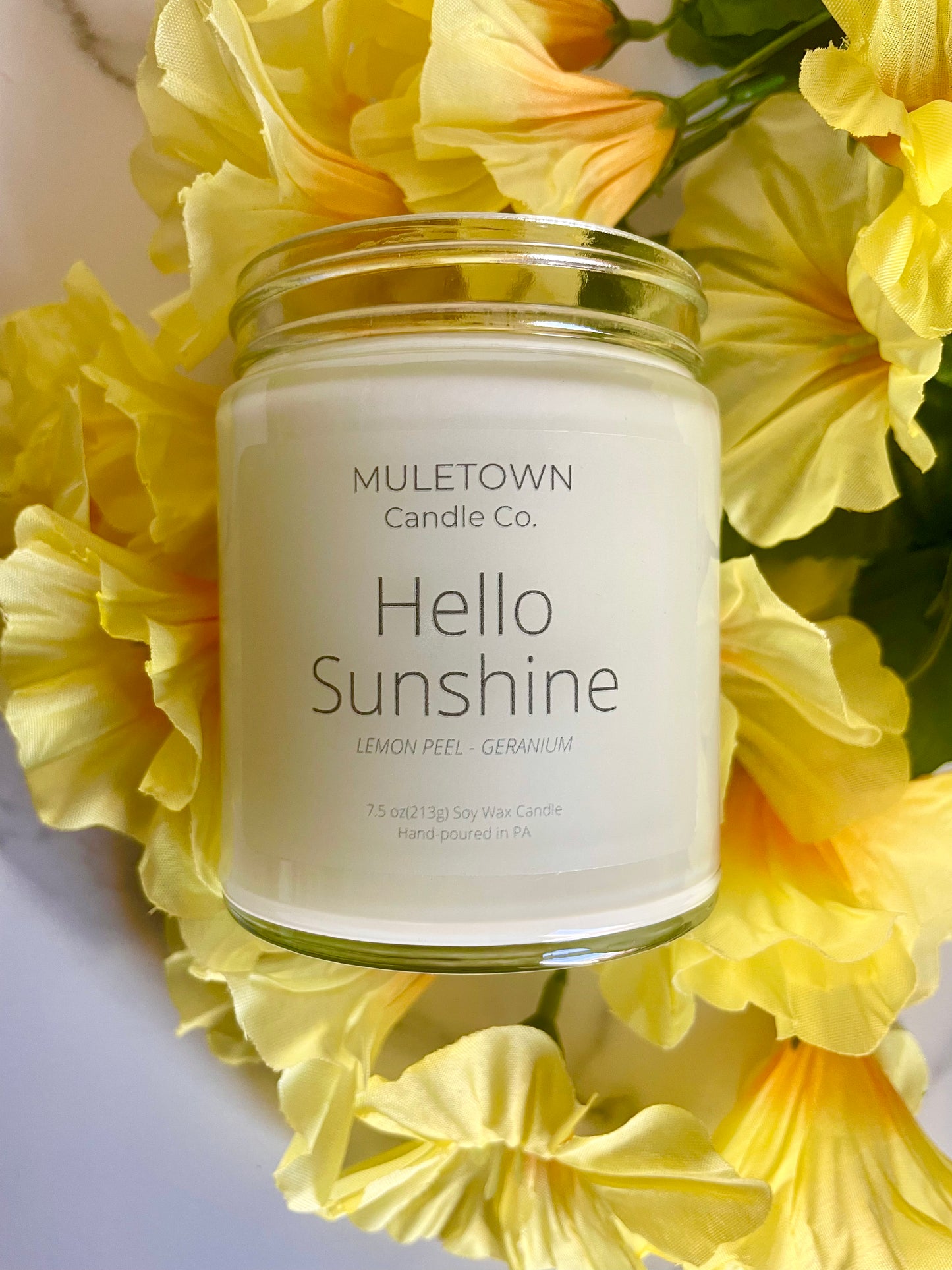 Hello Sunshine Candle