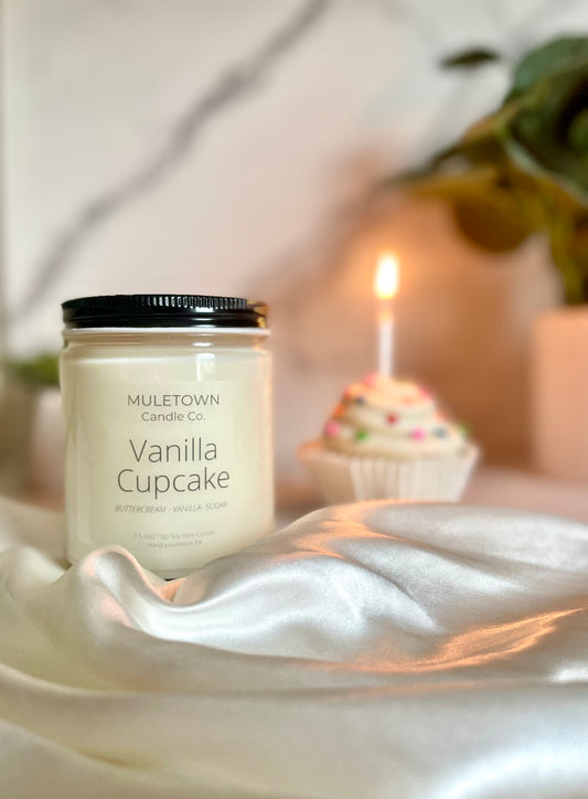 Vanilla Cupcake Candle